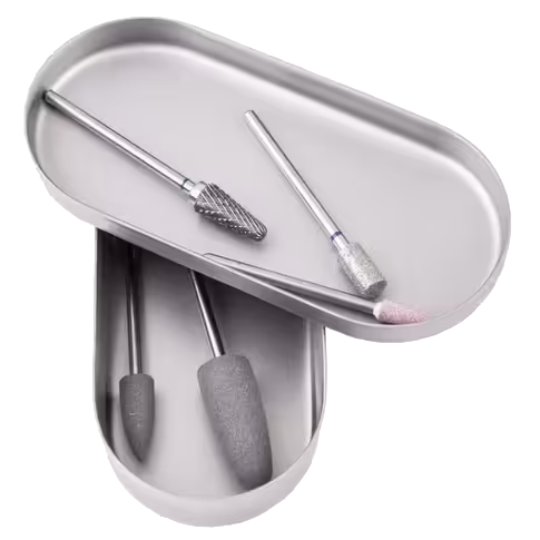 PRO EXPERT 10 TYPE 1 CUTTERS TOOL TRAY STAINLESS STEEL WITH LID LE-20/1- STALEKS™-1