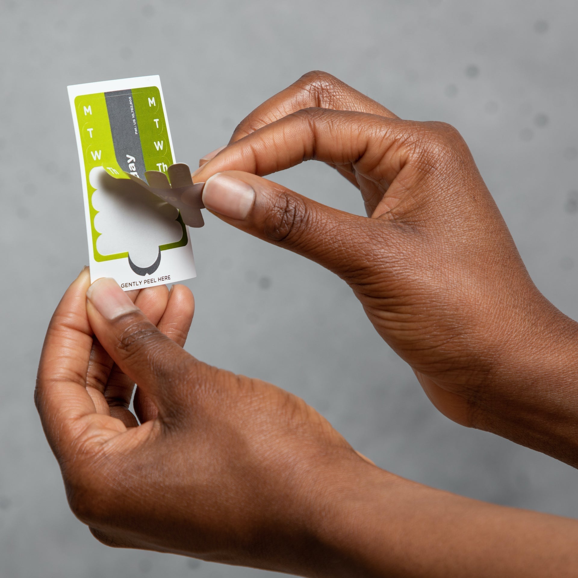 Daily remainder sticker label for Moringa supplements and creams-2