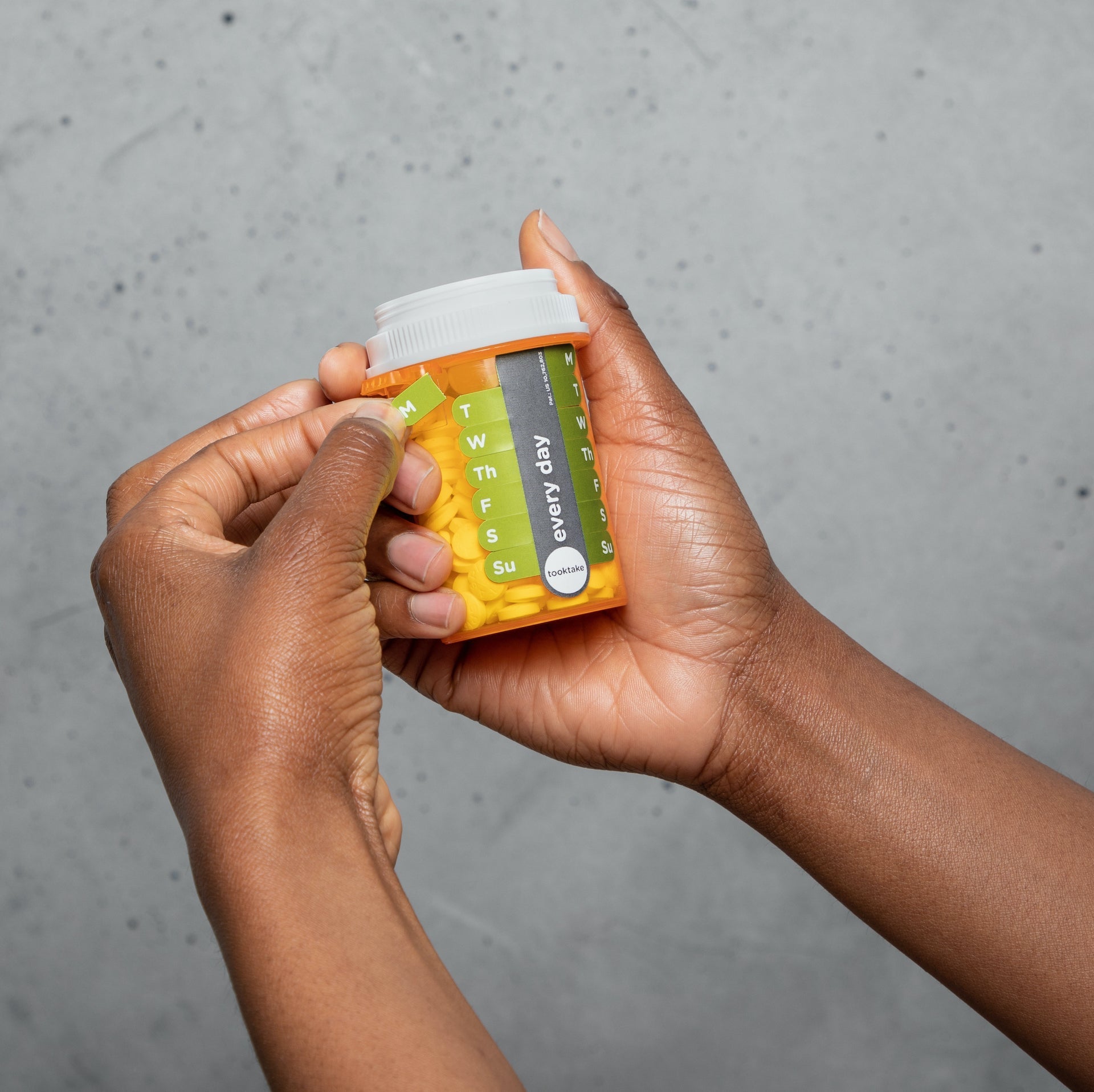 Daily remainder sticker label for Moringa supplements and creams-3