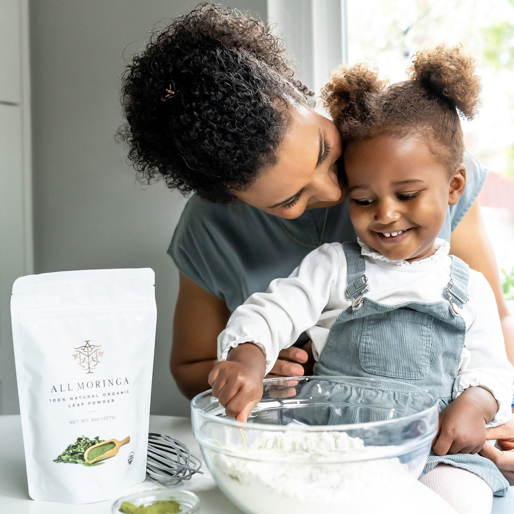 Premium Organic Moringa Oleifera Leaf Powder, Raw, Pure, Non GMO-1