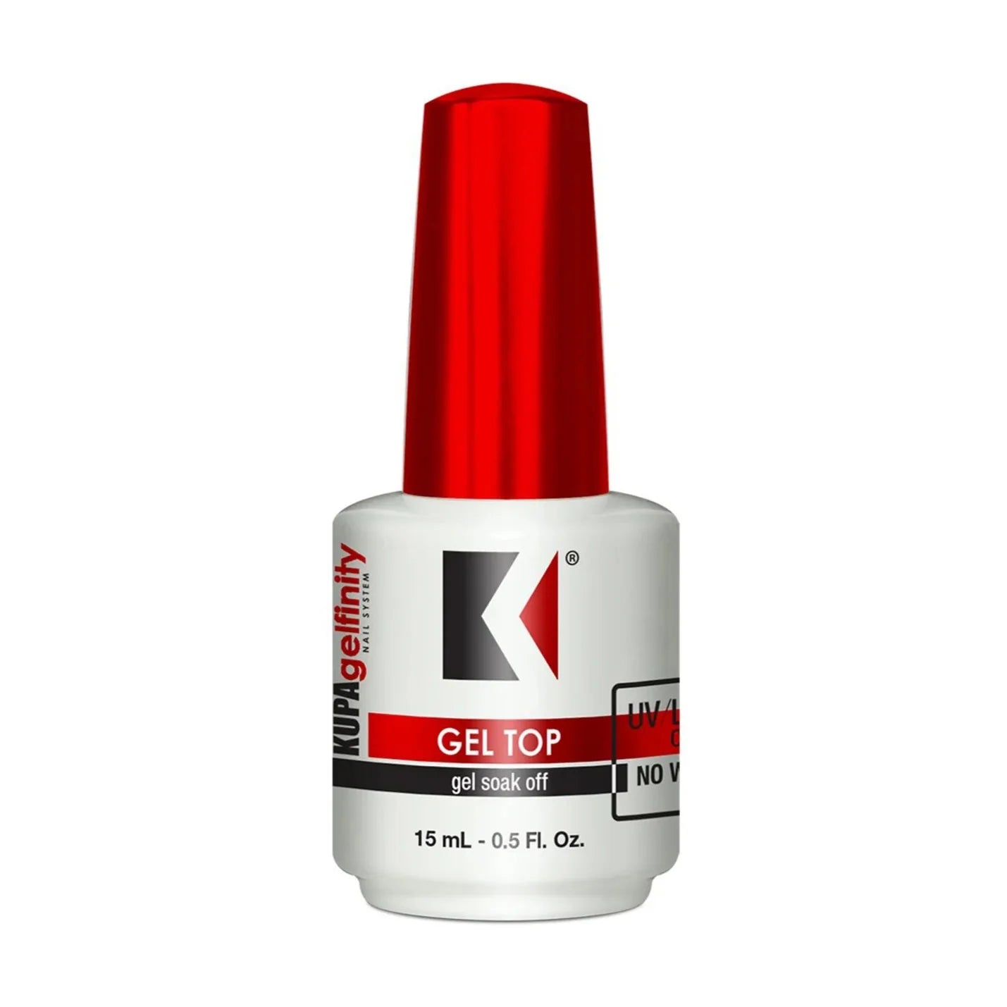 Kupa - Gelfinity Gel Topcoat Gloss Clear, 0.5oz and 8oz-0